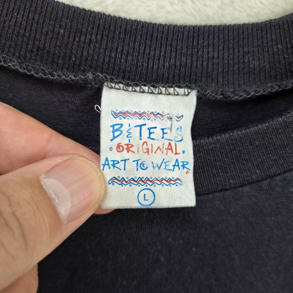 First Annual Mt. Irvine Surf Classic Shirt Mens Medium Black Y2K Tobago WI - Picture 5 of 10